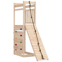 vidaXL Parque infantil de exterior madera maciza de pino