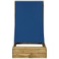 vidaXL Arenero con tejado de madera de pino impregnada 80x60x97,5 cm vidaXL Arenero con tejado de madera de pino impregnada 80x60x97,5 cm