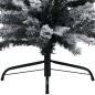 vidaXL Árbol de Navidad delgado con luces y nieve PVC verde 120 cm vidaXL Árbol de Navidad delgado con luces y nieve PVC verde 120 cm