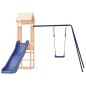 vidaXL Parque infantil de exterior madera maciza de pino vidaXL Parque infantil de exterior madera maciza de pino