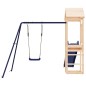 vidaXL Parque infantil de exterior madera maciza de pino vidaXL Parque infantil de exterior madera maciza de pino