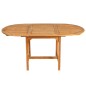 vidaXL Juego de comedor para jardín 5 piezas madera maciza teca vidaXL Juego de comedor para jardín 5 piezas madera maciza teca