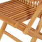 vidaXL Juego de comedor para jardín 5 piezas madera maciza teca vidaXL Juego de comedor para jardín 5 piezas madera maciza teca