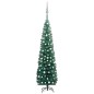 vidaXL Árbol de Navidad preiluminado con luces y bolas verde 240 cm vidaXL Árbol de Navidad preiluminado con luces y bolas verde 240 cm