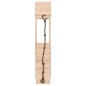vidaXL Casa de juegos con pared de escalada madera maciza pino vidaXL Casa de juegos con pared de escalada madera maciza pino