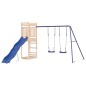 vidaXL Parque infantil de exterior madera maciza de pino vidaXL Parque infantil de exterior madera maciza de pino
