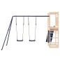 vidaXL Parque infantil de exterior madera maciza de pino vidaXL Parque infantil de exterior madera maciza de pino