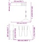 vidaXL Parque infantil de exterior madera maciza de pino vidaXL Parque infantil de exterior madera maciza de pino
