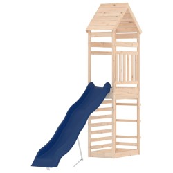 vidaXL Parque infantil de exterior madera maciza de pino