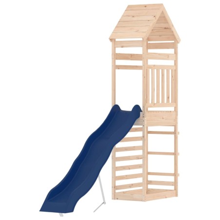 vidaXL Parque infantil de exterior madera maciza de pino