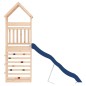 vidaXL Parque infantil de exterior madera maciza de pino