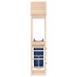 vidaXL Parque infantil de exterior madera maciza de pino