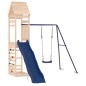 vidaXL Parque infantil de exterior madera maciza de pino