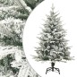 vidaXL Árbol de Navidad con LED, bolas y nieve PVC&PE 120 cm vidaXL Árbol de Navidad con LED, bolas y nieve PVC&PE 120 cm