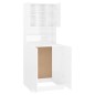vidaXL Mueble de lavadora blanco brillo vidaXL Mueble de lavadora blanco brillo