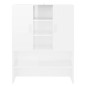 vidaXL Mueble de lavadora blanco brillo vidaXL Mueble de lavadora blanco brillo