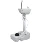 vidaXL Juego de inodoro con lavabo portátil para camping vidaXL Juego de inodoro con lavabo portátil para camping