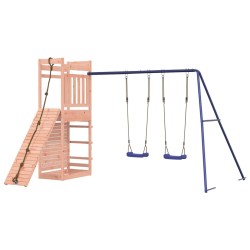 vidaXL Parque infantil de exterior madera maciza Douglas