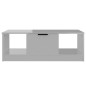 vidaXL Mesa de centro madera de ingeniería blanco brillo 102x50x36 cm vidaXL Mesa de centro madera de ingeniería blanco brillo 102x50x36 cm