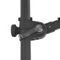 vidaXL Sombrilla de jardín con base portátil gris antracita vidaXL Sombrilla de jardín con base portátil gris antracita