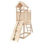 vidaXL Casa de juegos con rocódromo madera maciza pino vidaXL Casa de juegos con rocódromo madera maciza pino
