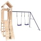 vidaXL Parque infantil de exterior madera maciza de pino vidaXL Parque infantil de exterior madera maciza de pino