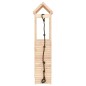 vidaXL Casa de juegos con pared de escalada madera maciza pino vidaXL Casa de juegos con pared de escalada madera maciza pino