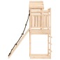 vidaXL Casa de juegos con pared de escalada madera maciza pino vidaXL Casa de juegos con pared de escalada madera maciza pino
