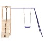 vidaXL Parque infantil de exterior madera maciza de pino vidaXL Parque infantil de exterior madera maciza de pino
