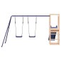 vidaXL Parque infantil de exterior madera maciza de pino vidaXL Parque infantil de exterior madera maciza de pino