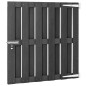 vidaXL Puerta de jardín de WPC gris 100x100 cm vidaXL Puerta de jardín de WPC gris 100x100 cm