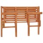 vidaXL Banco de jardín plegable madera maciza de eucalipto 120 cm vidaXL Banco de jardín plegable madera maciza de eucalipto 120 cm