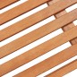 vidaXL Banco de jardín plegable madera maciza de eucalipto 120 cm vidaXL Banco de jardín plegable madera maciza de eucalipto 120 cm