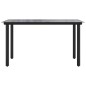 vidaXL Juego de comedor para jardín 7 piezas ratán PVC negro vidaXL Juego de comedor para jardín 7 piezas ratán PVC negro