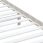 vidaXL Estructura de cama madera maciza de pino blanco 90x200 cm