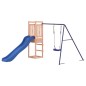 vidaXL Parque infantil de exterior madera maciza Douglas vidaXL Parque infantil de exterior madera maciza Douglas