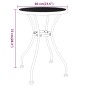 vidaXL Set de comedor de jardín 5 pzas malla metal expandido antracita vidaXL Set de comedor de jardín 5 pzas malla metal expandido antracita
