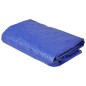 vidaXL Cubierta de piscina 2 unidades redonda PE 540 cm 90 g/m²