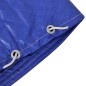 vidaXL Cubierta de piscina 2 unidades redonda PE 540 cm 90 g/m²