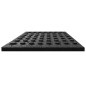 vidaXL Losetas de goma protección de caídas 12 uds 50x50x3 cm negras
