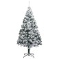 vidaXL Árbol de Navidad preiluminado con luces y bolas verde 180 cm vidaXL Árbol de Navidad preiluminado con luces y bolas verde 180 cm