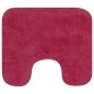 vidaXL Conjunto de alfombrillas de baño de tela 2 piezas fucsia vidaXL Conjunto de alfombrillas de baño de tela 2 piezas fucsia