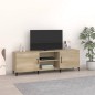 vidaXL Mueble para TV madera de ingeniería roble Sonoma 150x30x50 cm vidaXL Mueble para TV madera de ingeniería roble Sonoma 150x30x50 cm