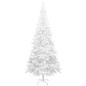 vidaXL Árbol de Navidad artificial con luces y bolas blanco 240 cm vidaXL Árbol de Navidad artificial con luces y bolas blanco 240 cm