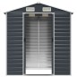 vidaXL Cobertizo de jardín acero galvanizado antracita 191x130x198 cm vidaXL Cobertizo de jardín acero galvanizado antracita 191x130x198 cm