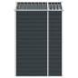 vidaXL Cobertizo de jardín acero galvanizado antracita 191x130x198 cm vidaXL Cobertizo de jardín acero galvanizado antracita 191x130x198 cm