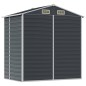 vidaXL Cobertizo de jardín acero galvanizado antracita 191x130x198 cm vidaXL Cobertizo de jardín acero galvanizado antracita 191x130x198 cm