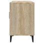 vidaXL Mueble para TV madera de ingeniería roble Sonoma 150x30x50 cm vidaXL Mueble para TV madera de ingeniería roble Sonoma 150x30x50 cm