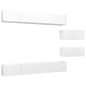 vidaXL Set de muebles de salón TV 6 piezas madera de ingeniería blanco vidaXL Set de muebles de salón TV 6 piezas madera de ingeniería blanco
