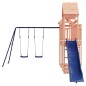 vidaXL Parque infantil de exterior madera maciza Douglas vidaXL Parque infantil de exterior madera maciza Douglas